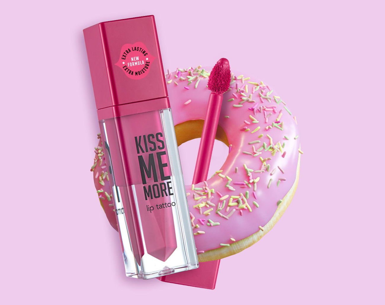 Kiss Me More Yüksek Pigmentli & Mat Bitişli Nemlendirici Likit Ruj