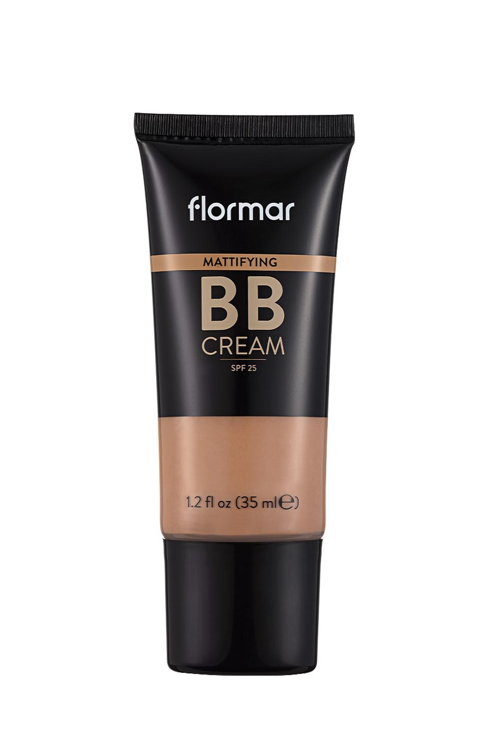  Yağlı & Karma Ciltlere Özel Parlama Önlemeye Yardımcı SPF25 Mat Bitişli BB Krem Bej 8690604535248 | Flormar