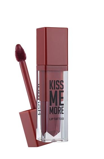  Kiss Me More Yüksek Pigmentli & Mat Bitişli Nemlendirici Likit Ruj Kahverengi̇ 8690604572878 | Flormar