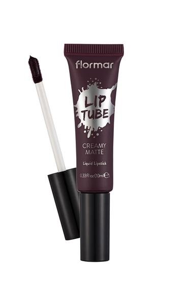  Lip Tube Creamy Matte Yüksek Pigmentli & Mat Bitişli Kremsi Likit Ruj Mor 8690604549825 | Flormar