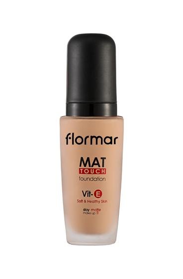  Mat Touch E Vitamini İçeren Yüksek Pigmentli & Mat Bitişli Fondöten Bej 8690604098279 | Flormar