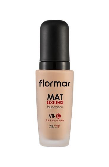  Mat Touch E Vitamini İçeren Yüksek Pigmentli & Mat Bitişli Fondöten Bej 8690604098309 | Flormar