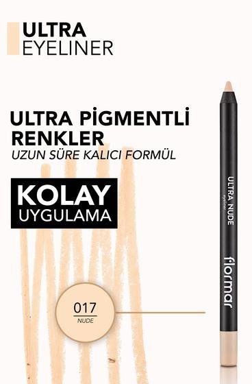  Ultra Eyeliner Yüksek Pigmentli & Mat Bitişli Kremsi Göz Kalemi Bej 8690604254545 | Flormar