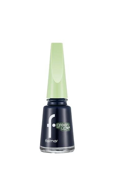  Green Up Yüksek Pigmentli & Parlak Bitişli Nefes Alabilen Vegan Oje Laci̇vert 4251903324106 | Flormar