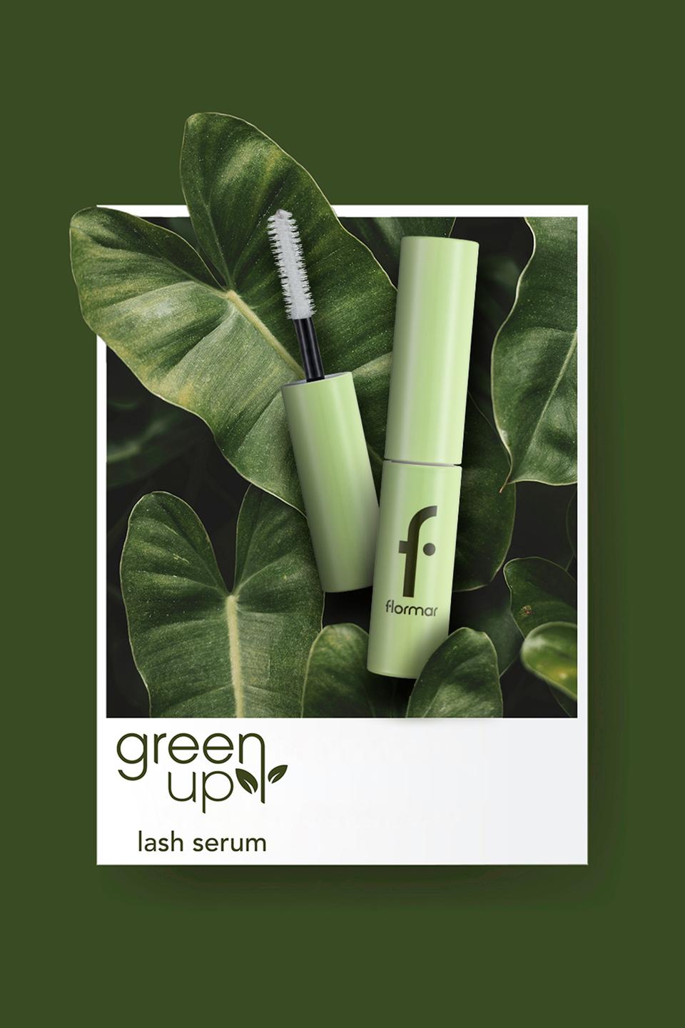  Green Up Güçlendirici Vegan Kirpik Serumu  4251903322270 | Flormar