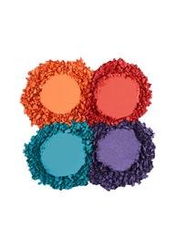 Color Palette İnce Yapılı & Mat Bitişli/Işıltılı 4'lü Göz Farı Paleti  8682536051200 | Flormar