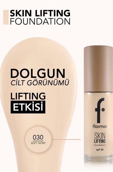  Skin Lifting Sıkılaştırıcı Bakım Yapan Kremsi Dokulu SPF 30 Fondöten  8682536059572 | Flormar