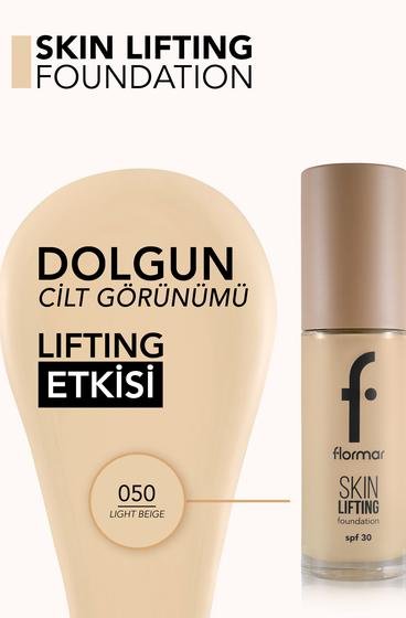  Skin Lifting Sıkılaştırıcı Bakım Yapan Kremsi Dokulu SPF 30 Fondöten Pembe 8682536059619 | Flormar