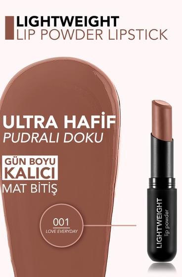  Lightweight Lip Powder Yüksek Pigmentli & Mat Bitişli Ultra Hafif Ruj  8682536061643 | Flormar