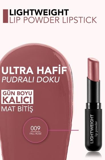  Lightweight Lip Powder Yüksek Pigmentli & Mat Bitişli Ultra Hafif Ruj  8682536061803 | Flormar