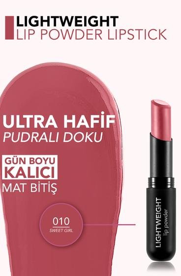  Lightweight Lip Powder Yüksek Pigmentli & Mat Bitişli Ultra Hafif Ruj  8682536061827 | Flormar