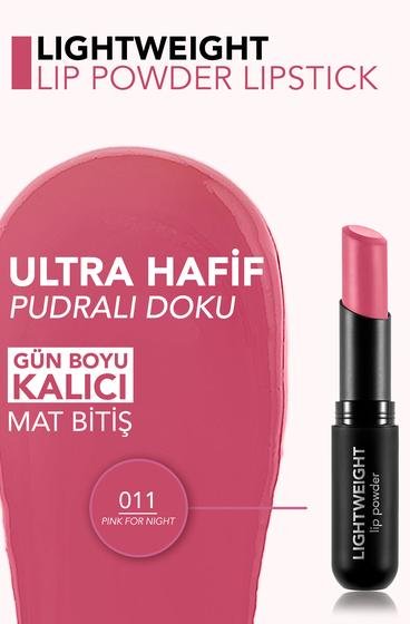  Lightweight Lip Powder Yüksek Pigmentli & Mat Bitişli Ultra Hafif Ruj  8682536061841 | Flormar