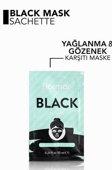 Yağlı Ciltlere Özel Gözenek Temizleyici & Parlama Karşıtı Siyah Maske Si̇yah 8682536014960 | Flormar