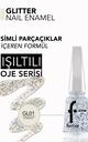  Glitter Yarı Transparan & Parlak Bitişli Simli Oje