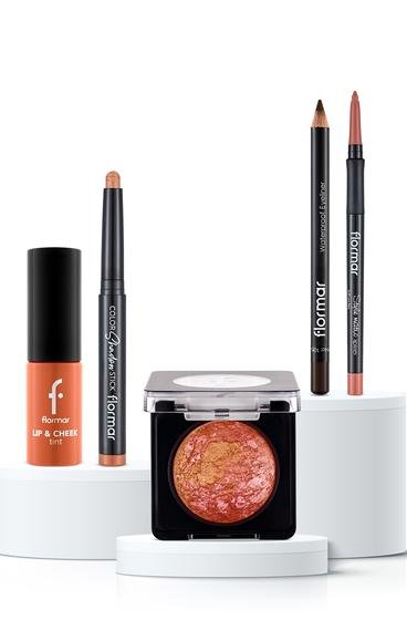  Peachy Makeup 5'li Makyaj Seti  SET036 | Flormar
