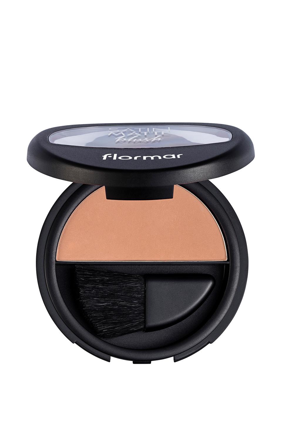  Blush-On Saten Dokulu & Yarı Mat Bitişli Kompakt Toz Pudra Kahverengi̇ 8690604395668 | Flormar
