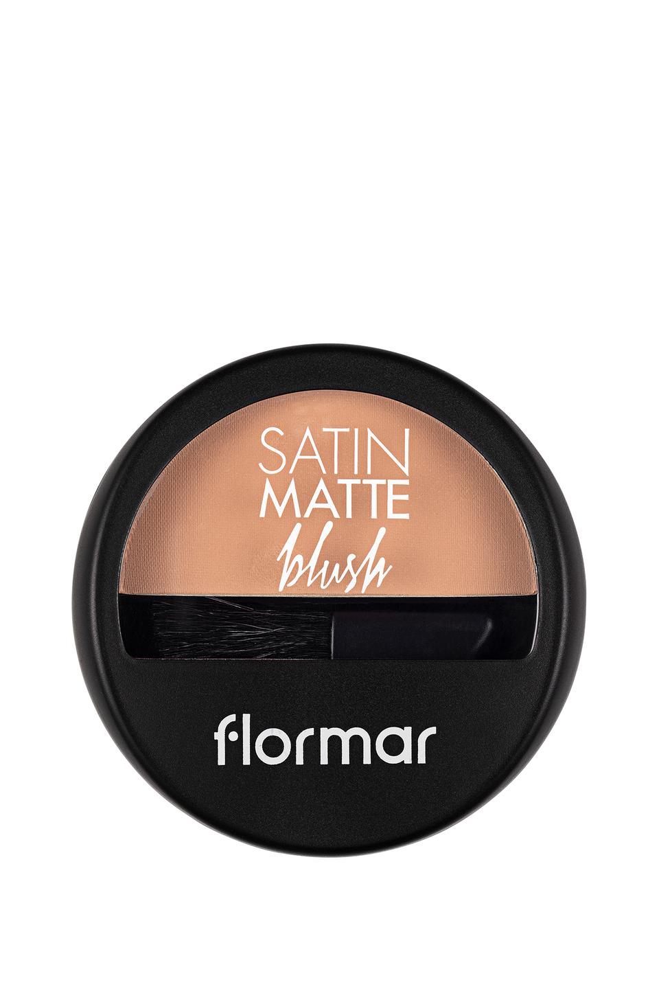  Blush-On Saten Dokulu & Yarı Mat Bitişli Kompakt Toz Pudra Kahverengi̇ 8690604395668 | Flormar