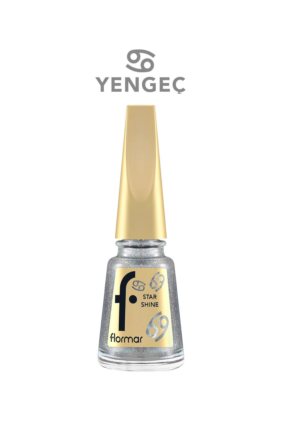  Yengeç Burcu - Star Shine Yüksek Pigmentli & Parlak Bitişli Metalik Oje  8682536087803 | Flormar