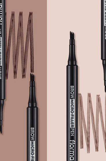  Brow Micro Filler Tarayıcı Keçe Uçlu Kaş Kalemi Kahverengi̇ 8682536038546 | Flormar